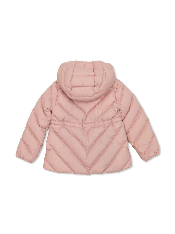Piumino rosa neonata