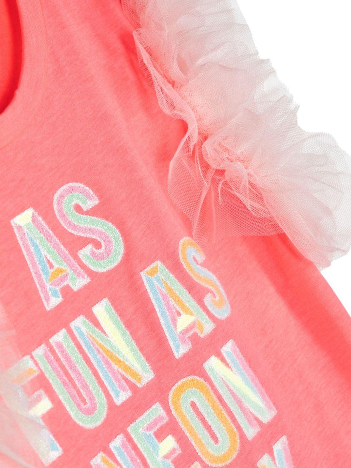 t-shirt rosa bambina