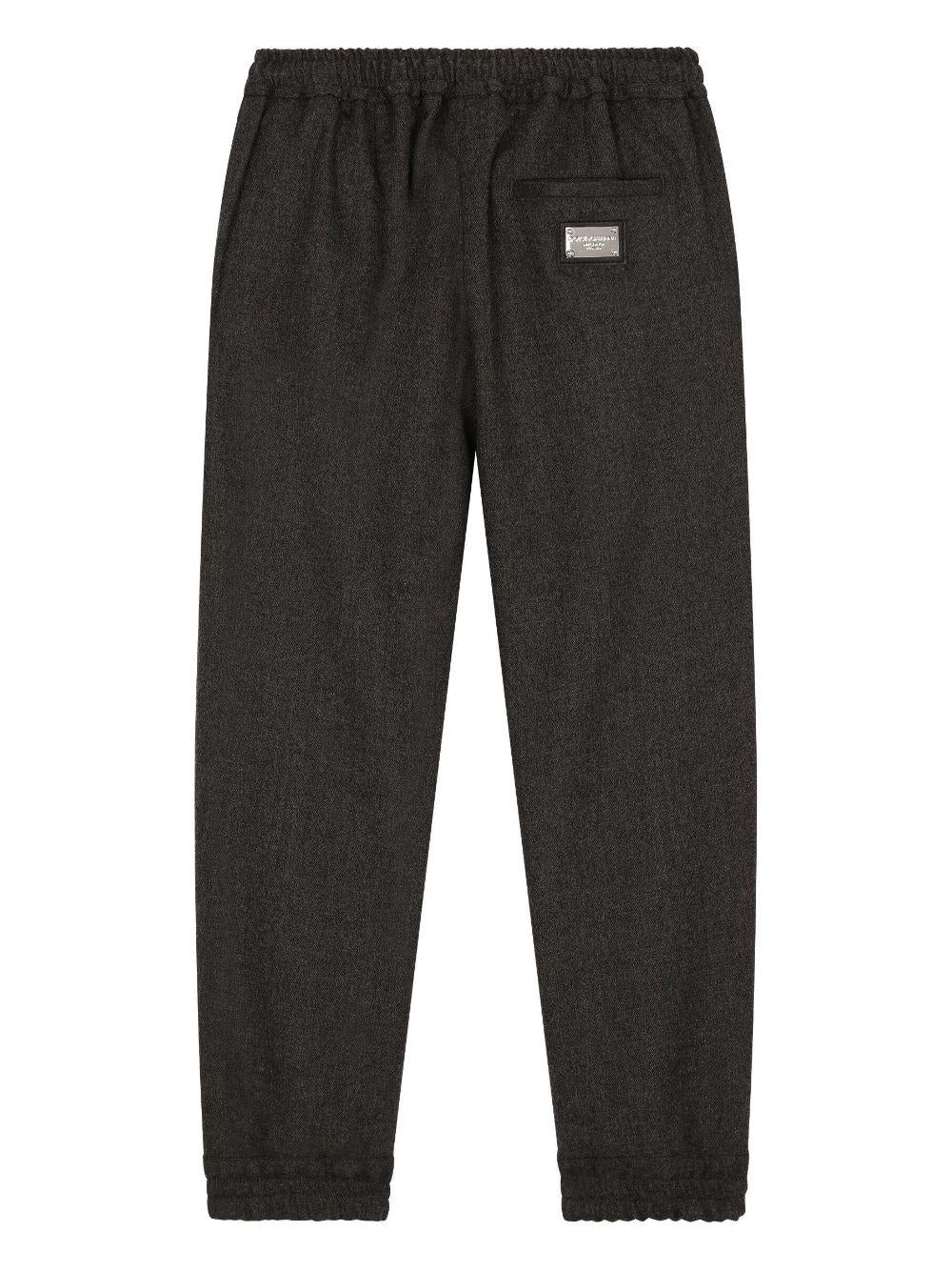 Pantaloni grigi bambino con coulisse