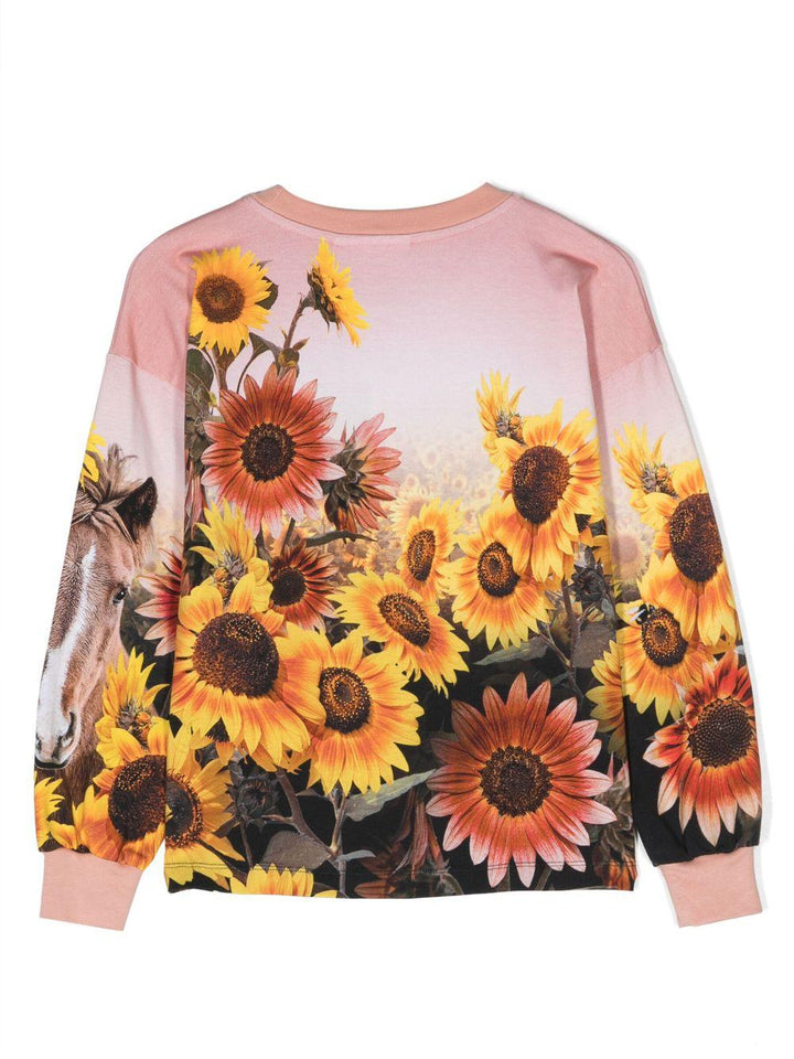 Felpa multicolor bambina