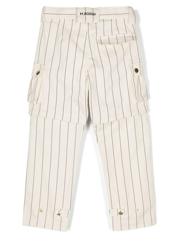 Pantaloni bianco/marrone bambino