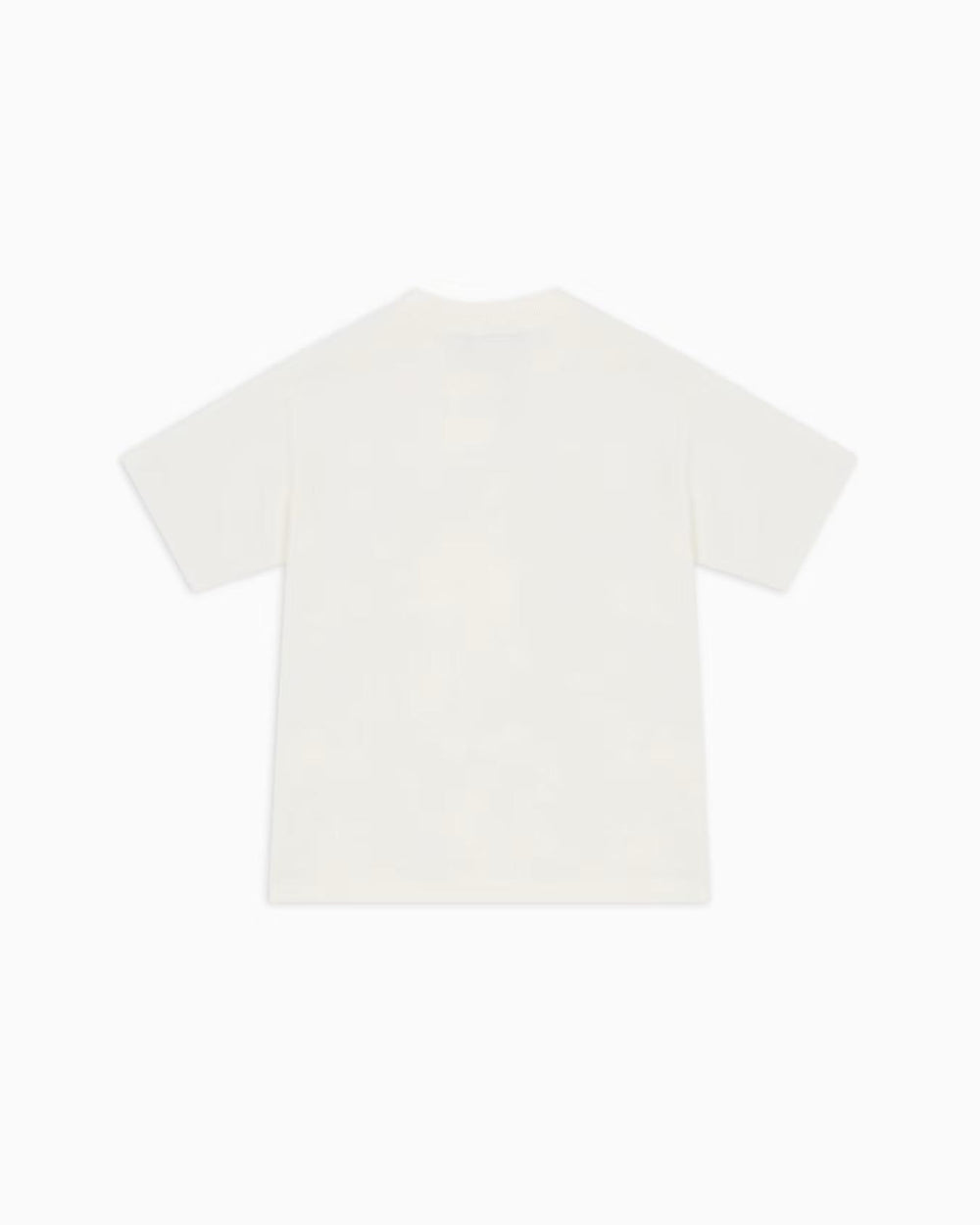 t-shirt bianca bambino EB000230AF13450 U0003 EMPORIO ARMANI KIDS 
