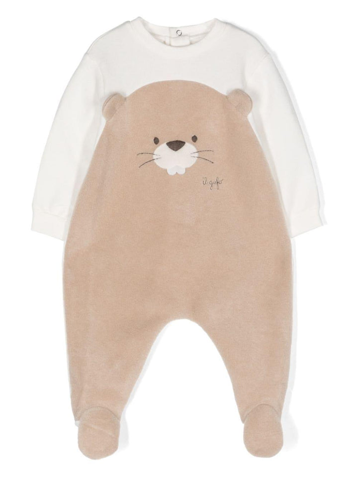 Tutina beige neonato unisex