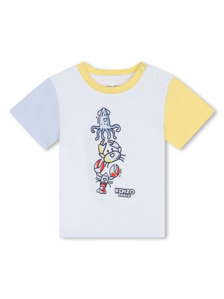 Set neonato azzurro cielo K60064 10P KENZO KIDS 