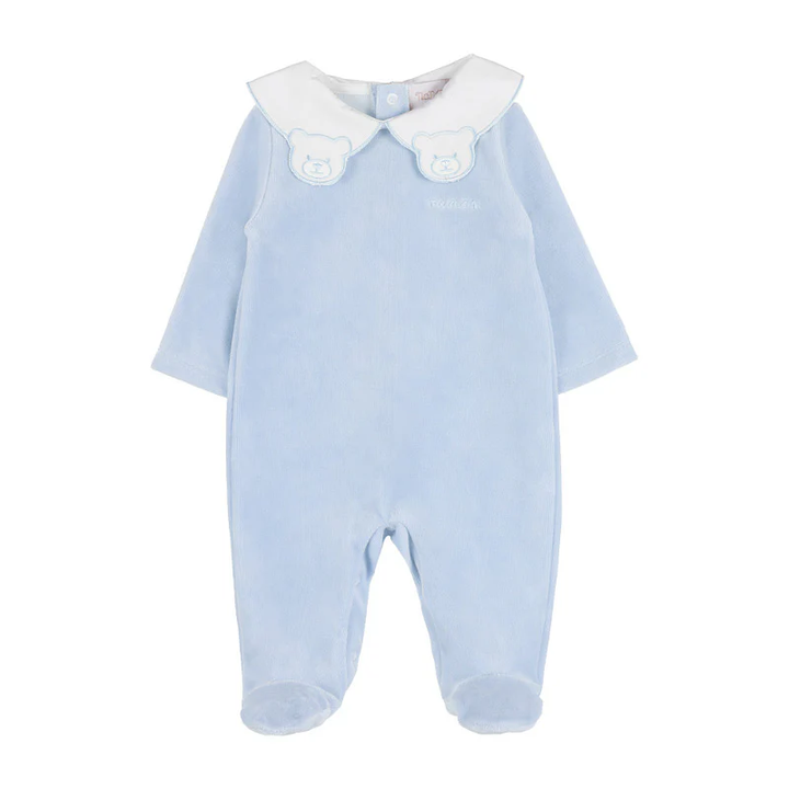 tutina celeste neonato CON055 AZZURRO Nanan 