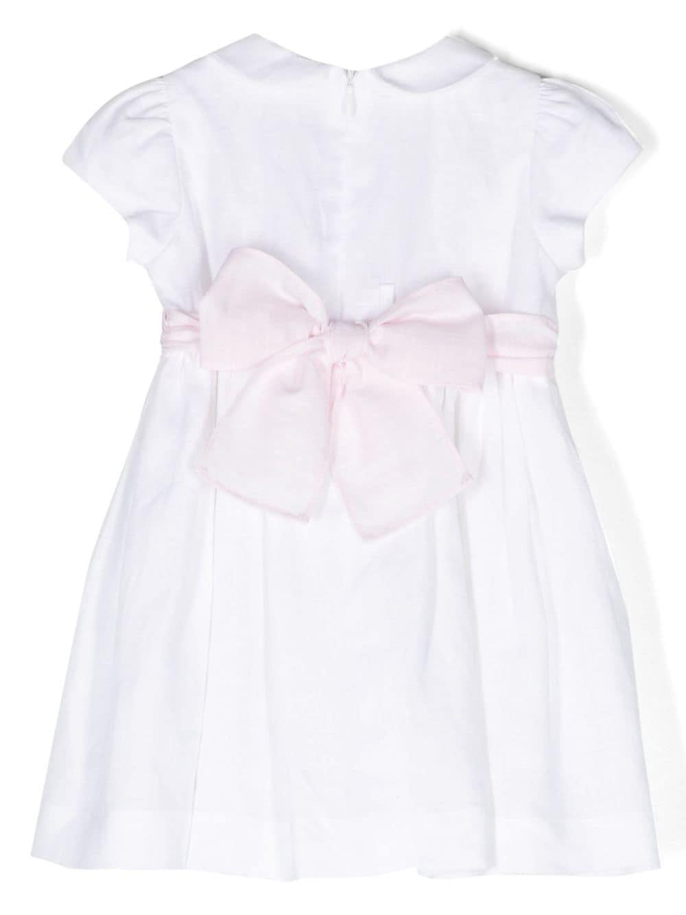 abito bianco neonata