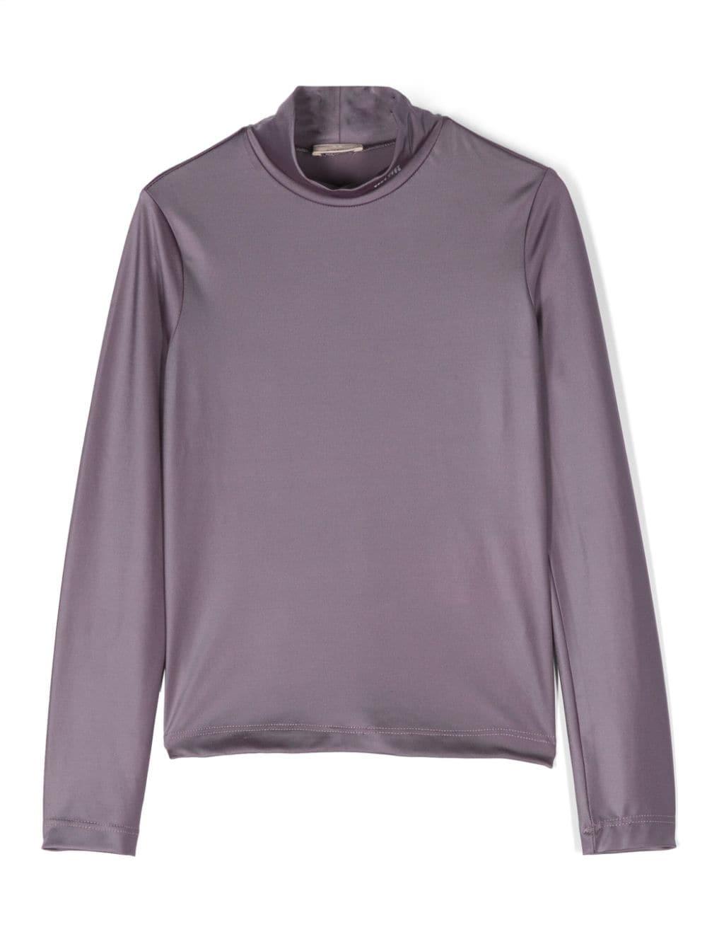 T-shirt viola bambina