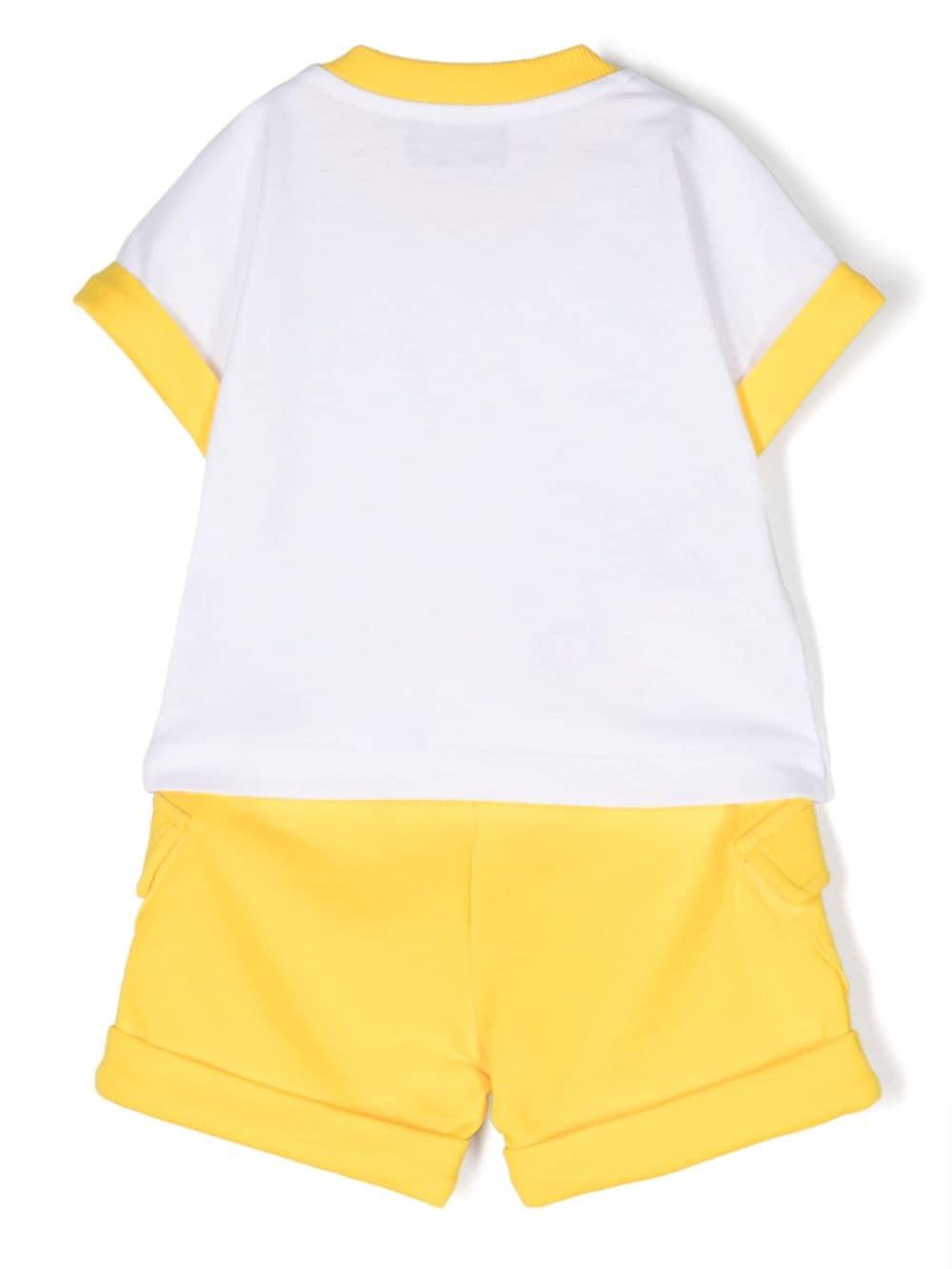 Set bianco/giallo neonato