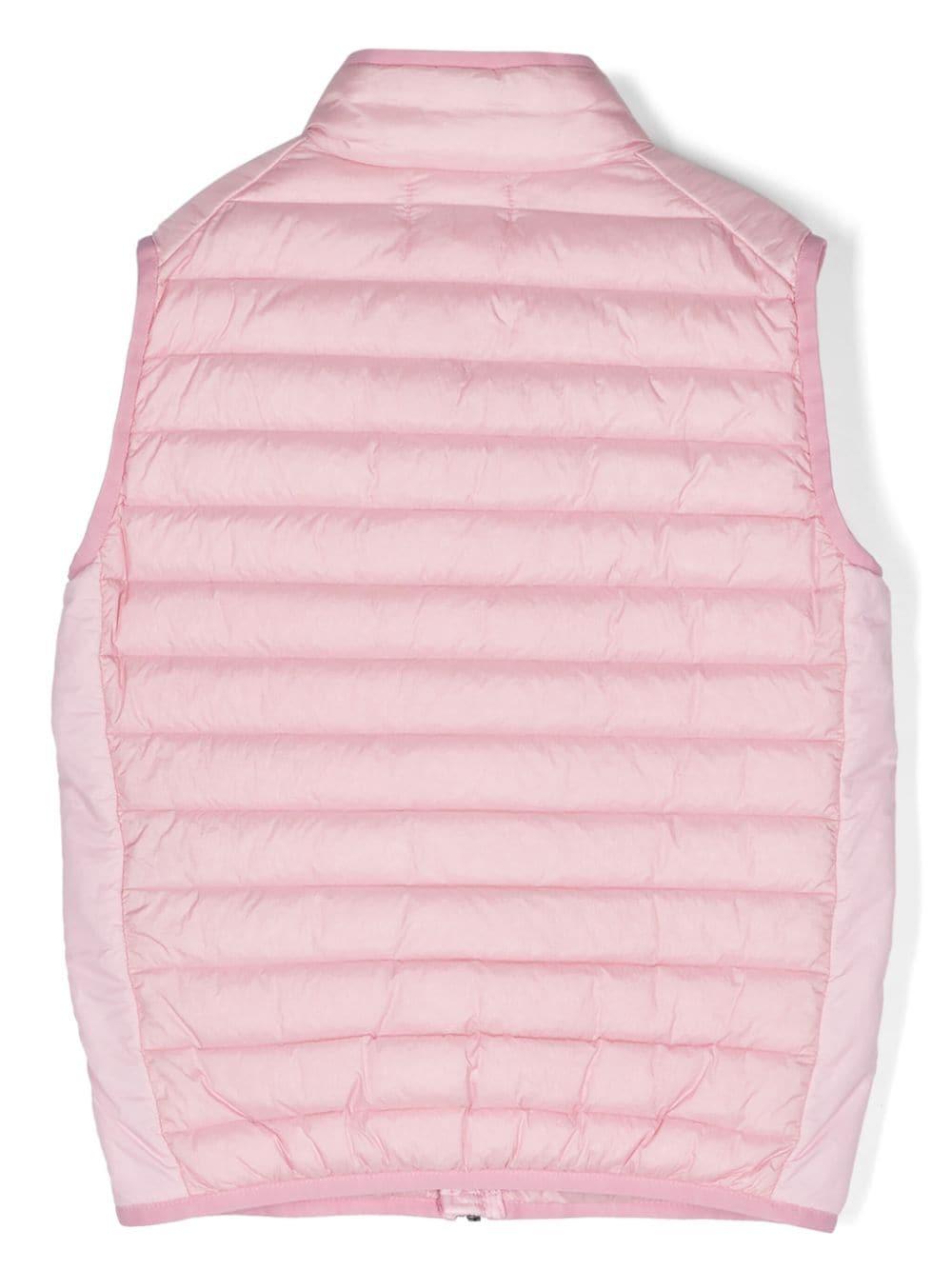 Gilet rosa bambina