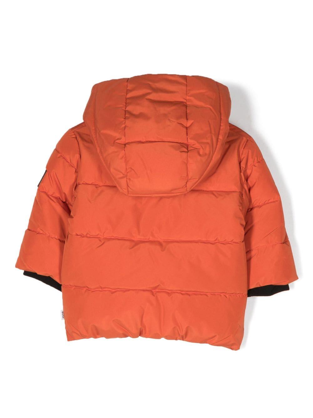 Giubbino arancio neonato