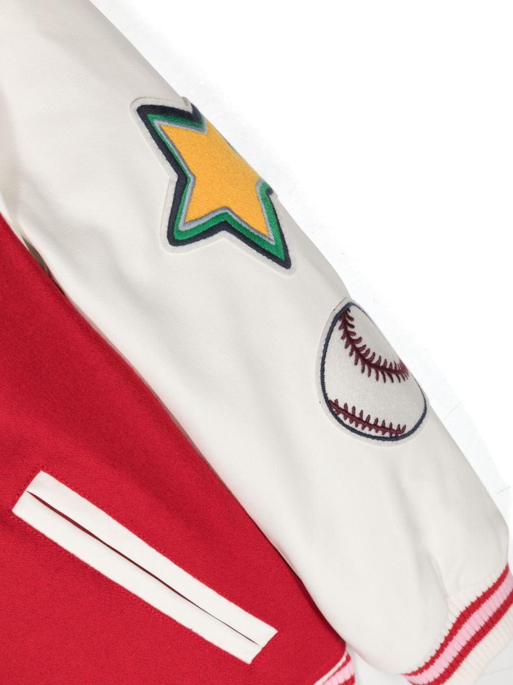 Bomber rosso bambina K16096 990 KENZO KIDS 