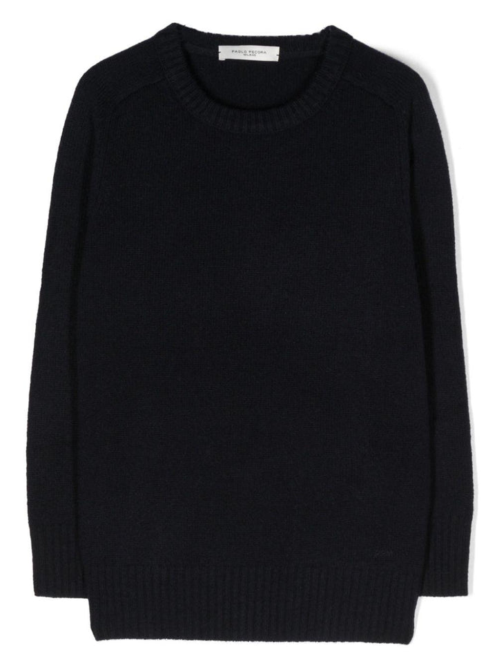Maglione blu bambino