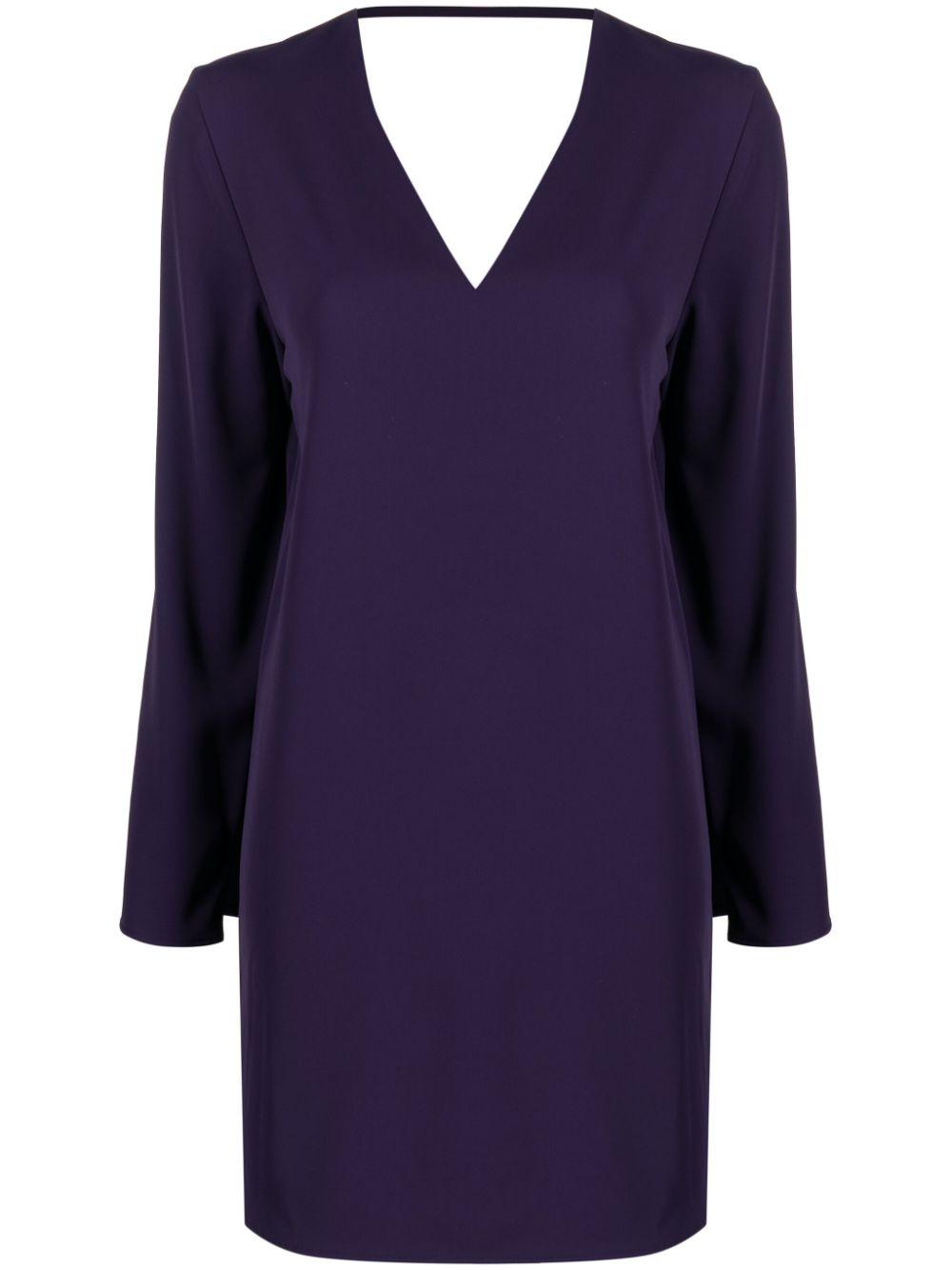 Abito viola donna A714 MELANZANA Merci 