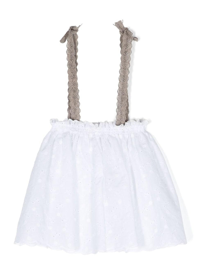 Top bianco neonata TCTP62Q29 MAR la stupenderia 