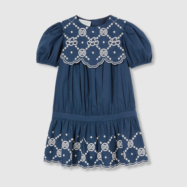 abito blu bambina