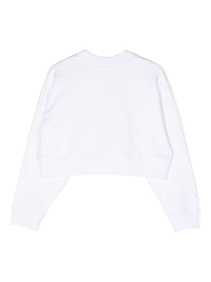 Felpa bianca unisex