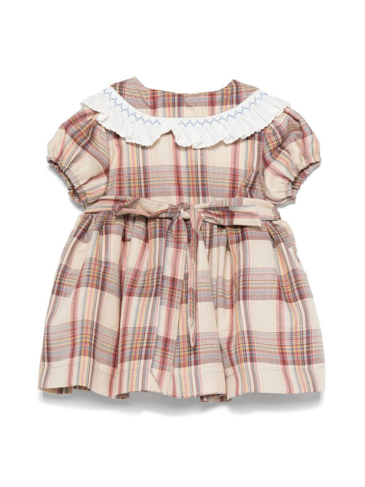 Abito Scottish Marrone chiaro/multicolore neonata