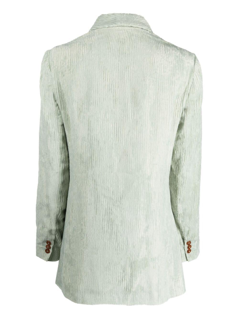 Blazer verde salvia donna