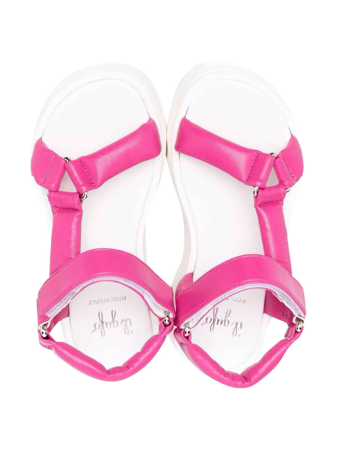 Sandali fucsia bambina