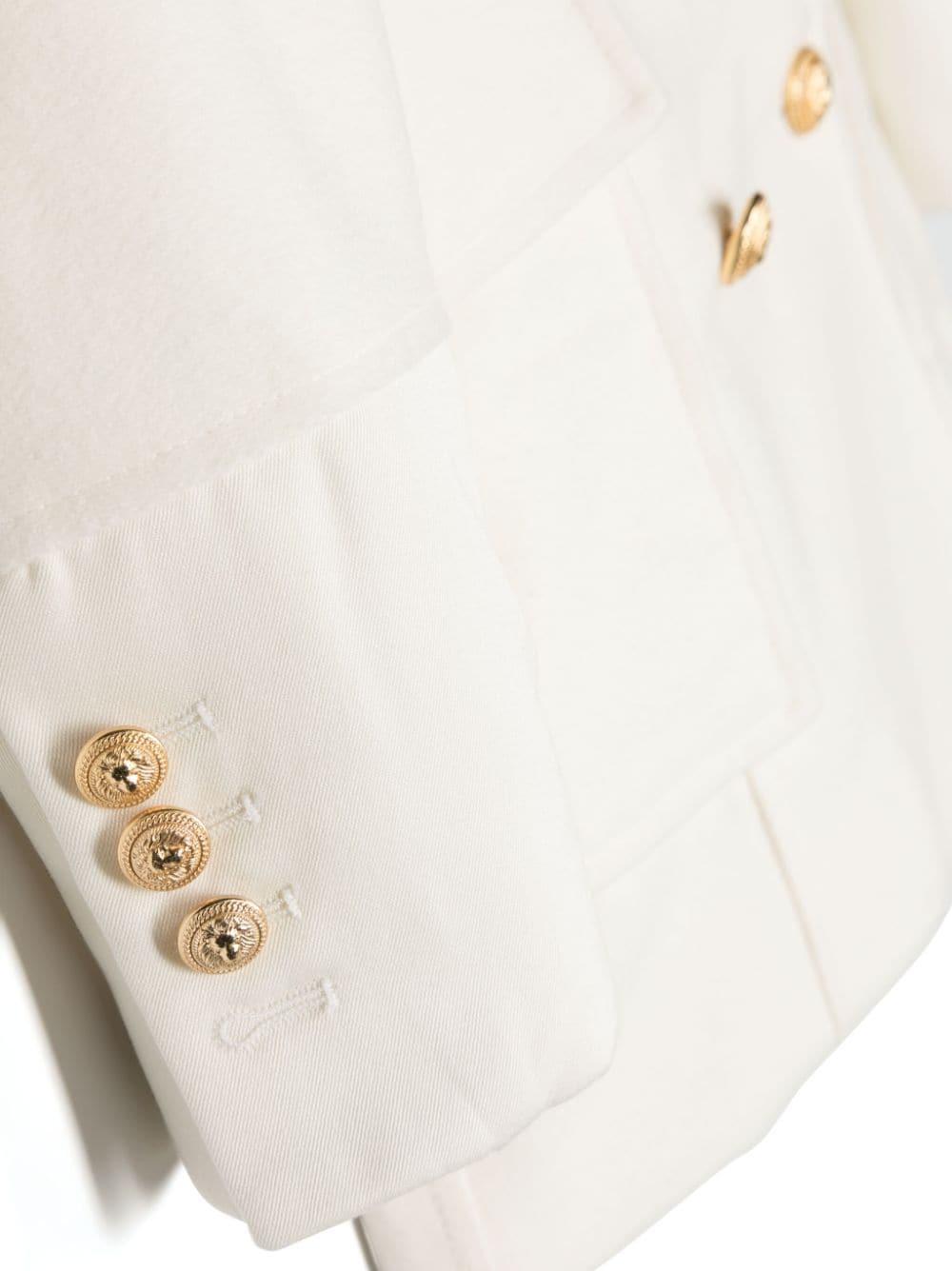 Cappotto bianco bambina