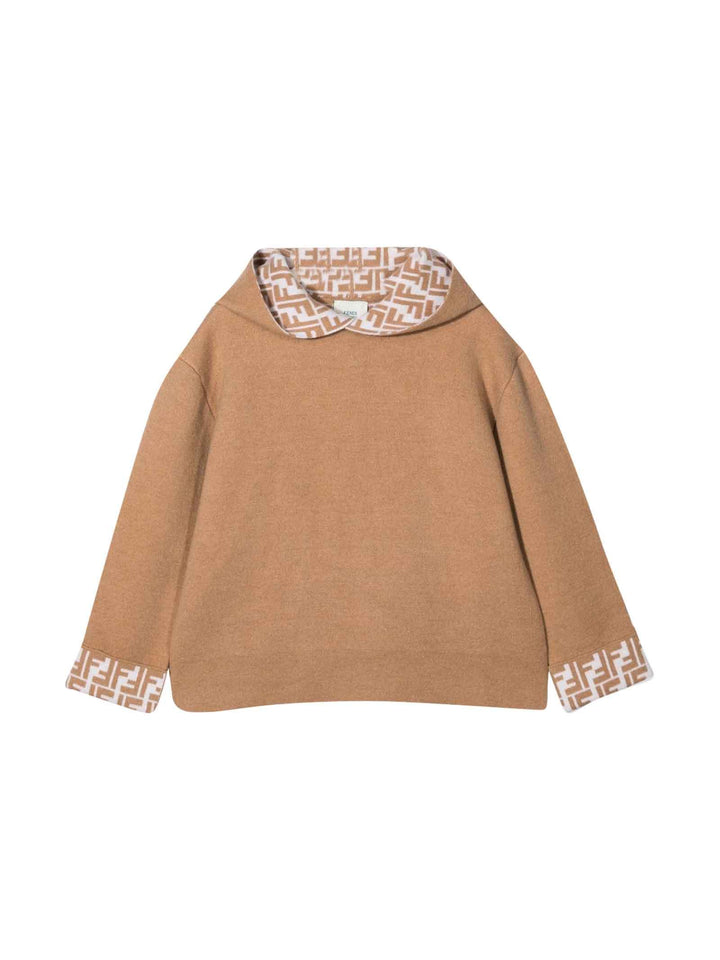 Felpa cammello unisex
