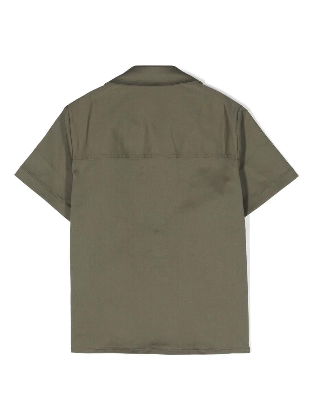 Camicia verde oliva bambino