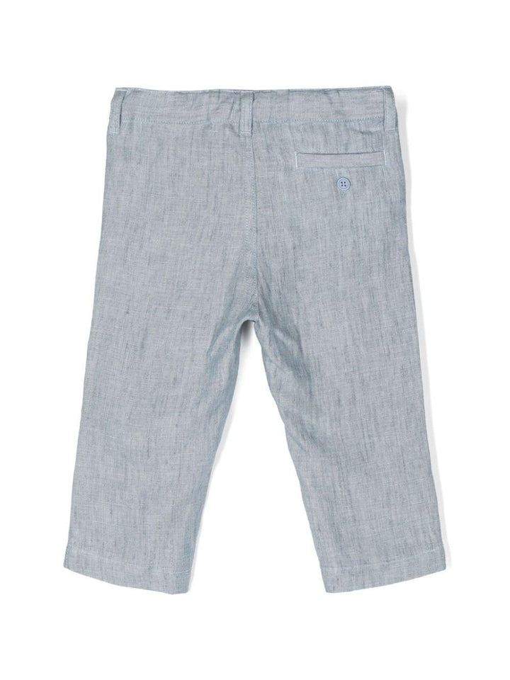 pantalone celeste neonato