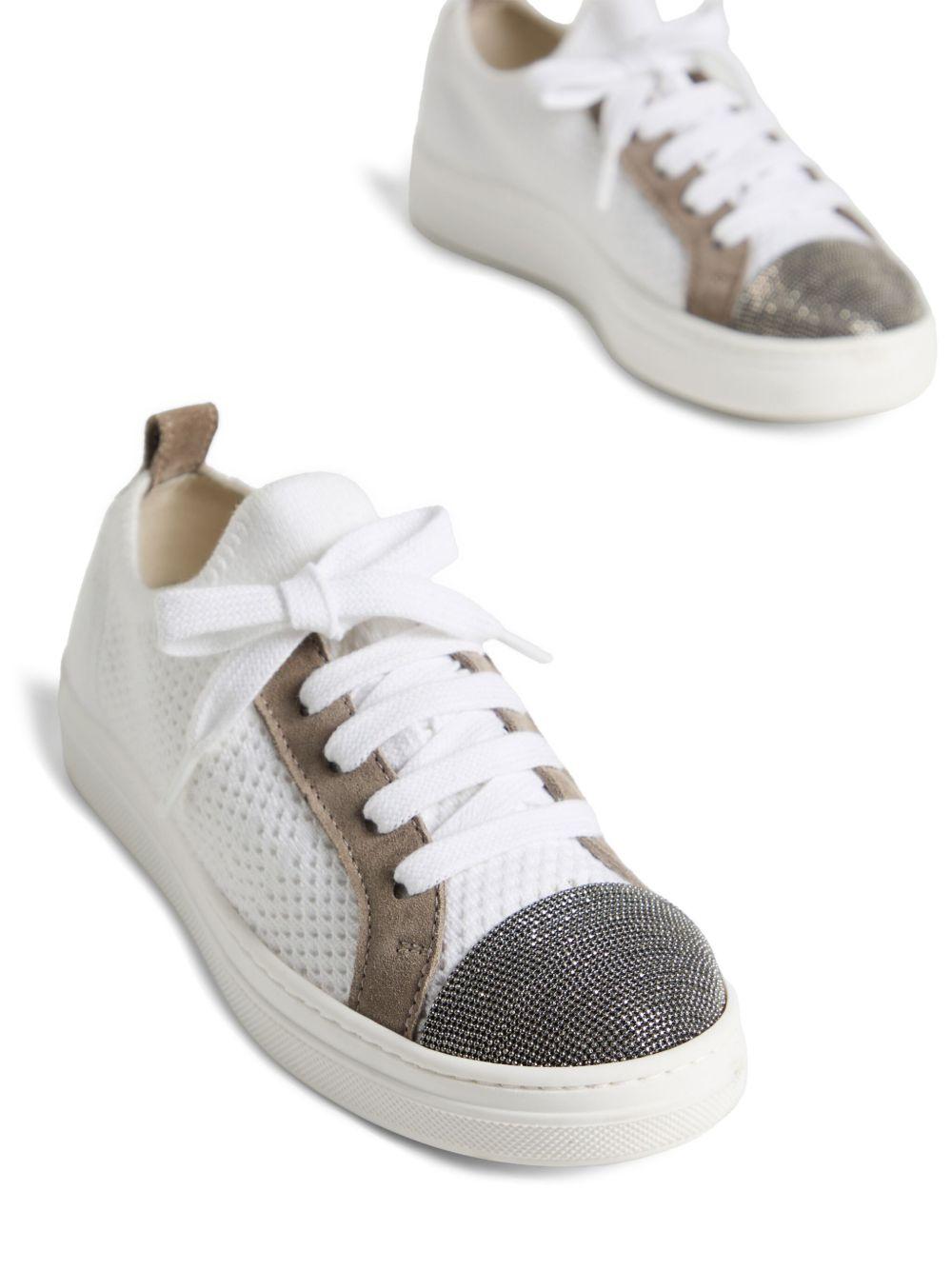 sneakers bianca bambina