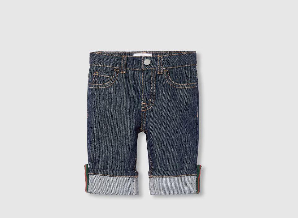 pantalone denim neonato 830721XDDCE 4759 GUCCI KIDS 