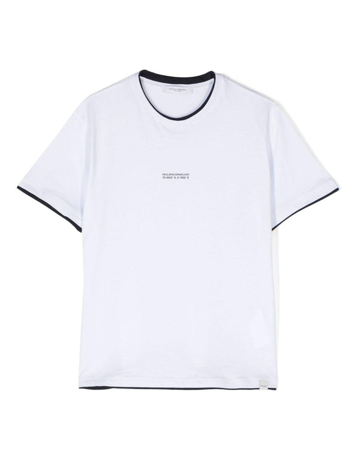 T-shirt bianca bambino