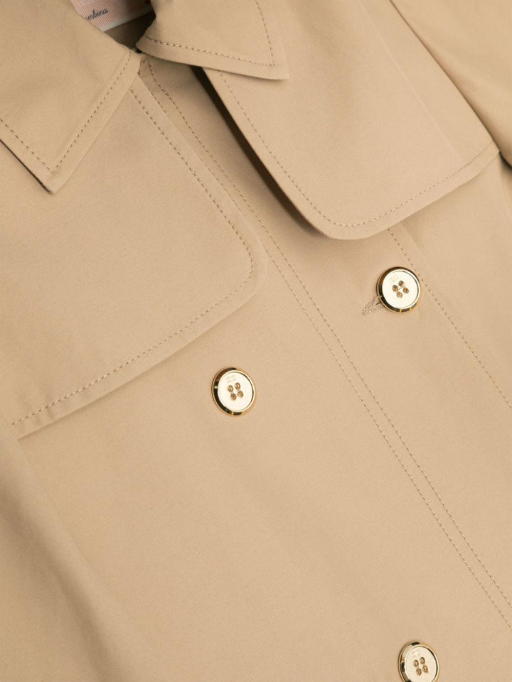 Trench beige bambina
