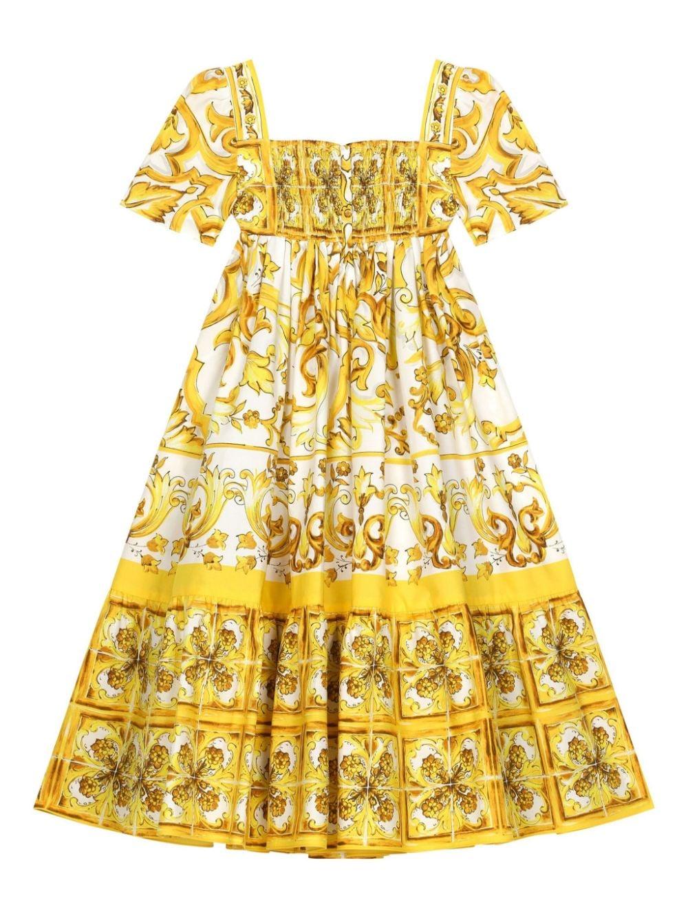 Abito giallo bambina