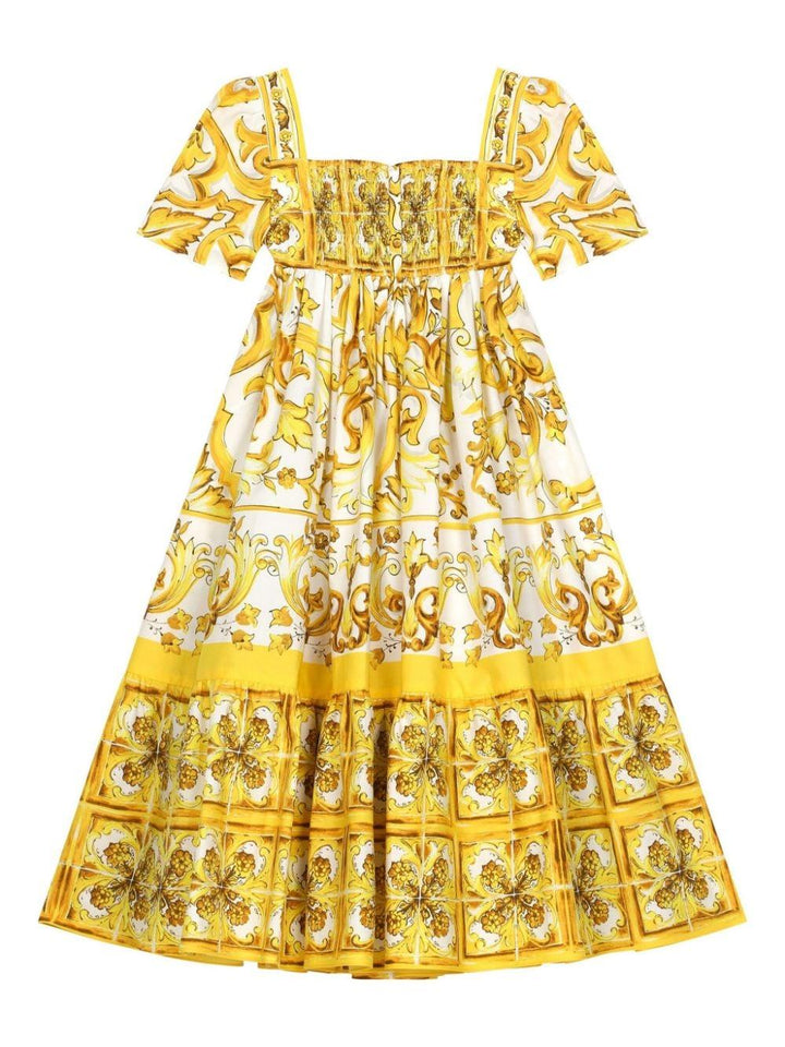 Abito giallo bambina