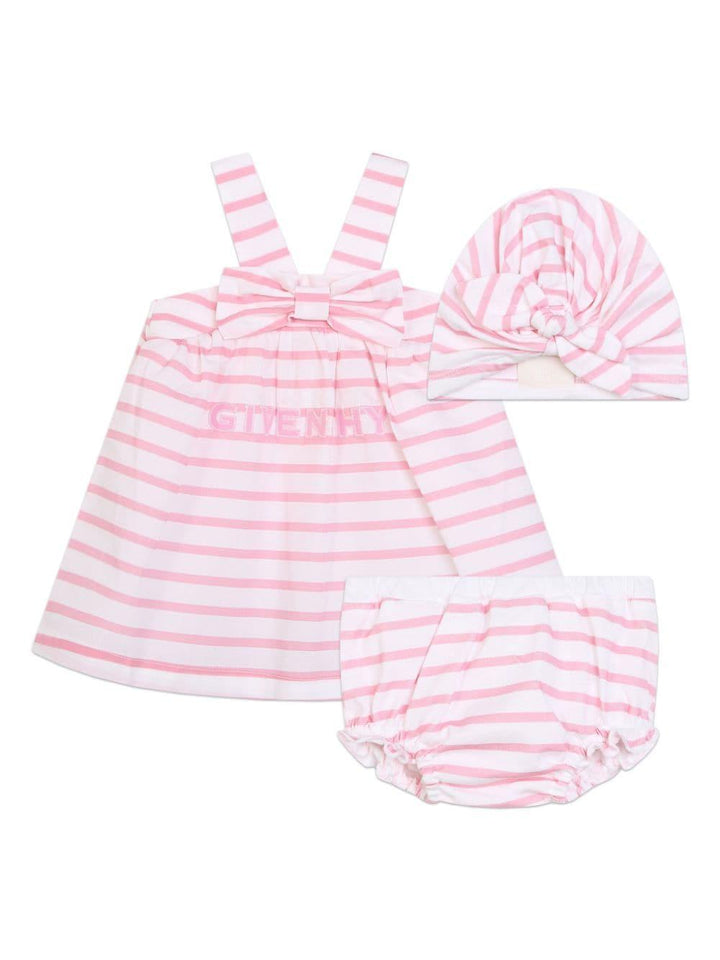 abito rosa neonata H30232 465 Givenchy Kids 