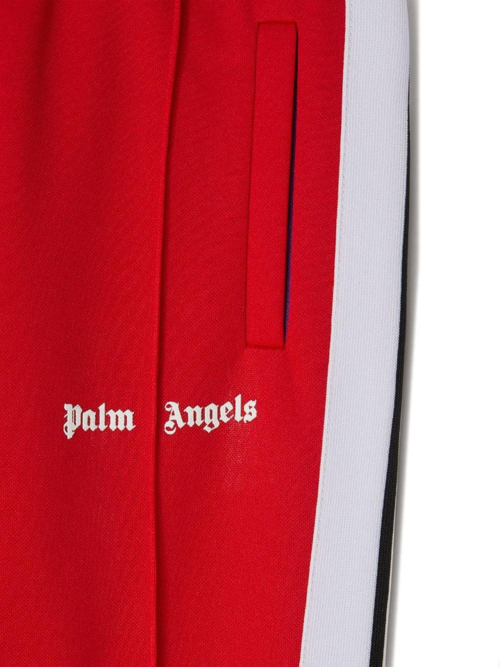 Pantalone viola/rosso bambino