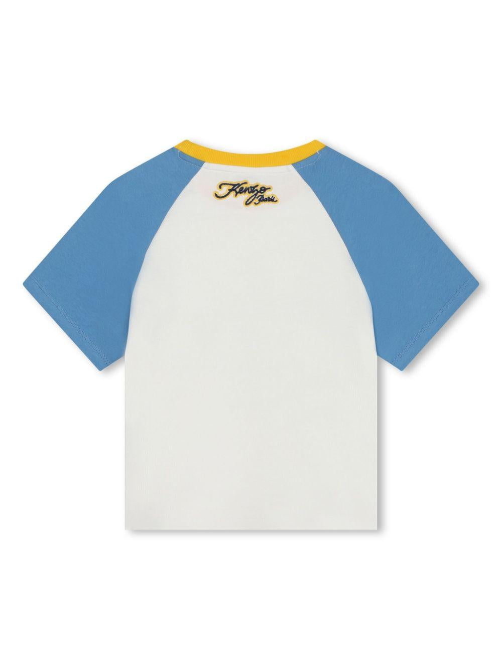 t-shirt bianca bambino K60355 12P KENZO KIDS 