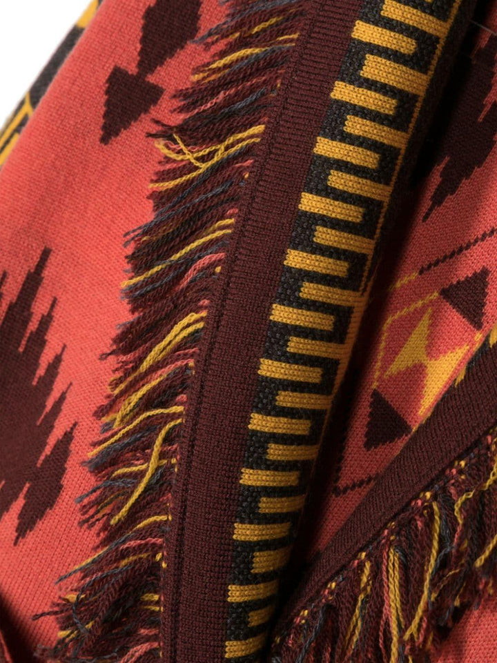 Cardigan rosso bambina