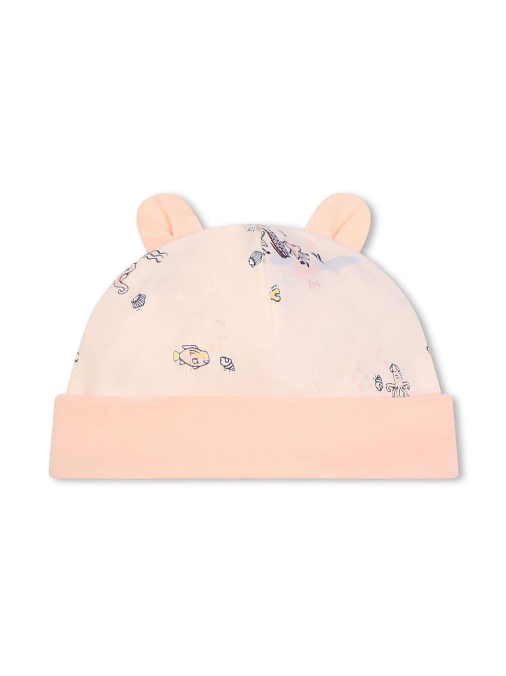 Set neonata rosa corallo K60047 47R KENZO KIDS 