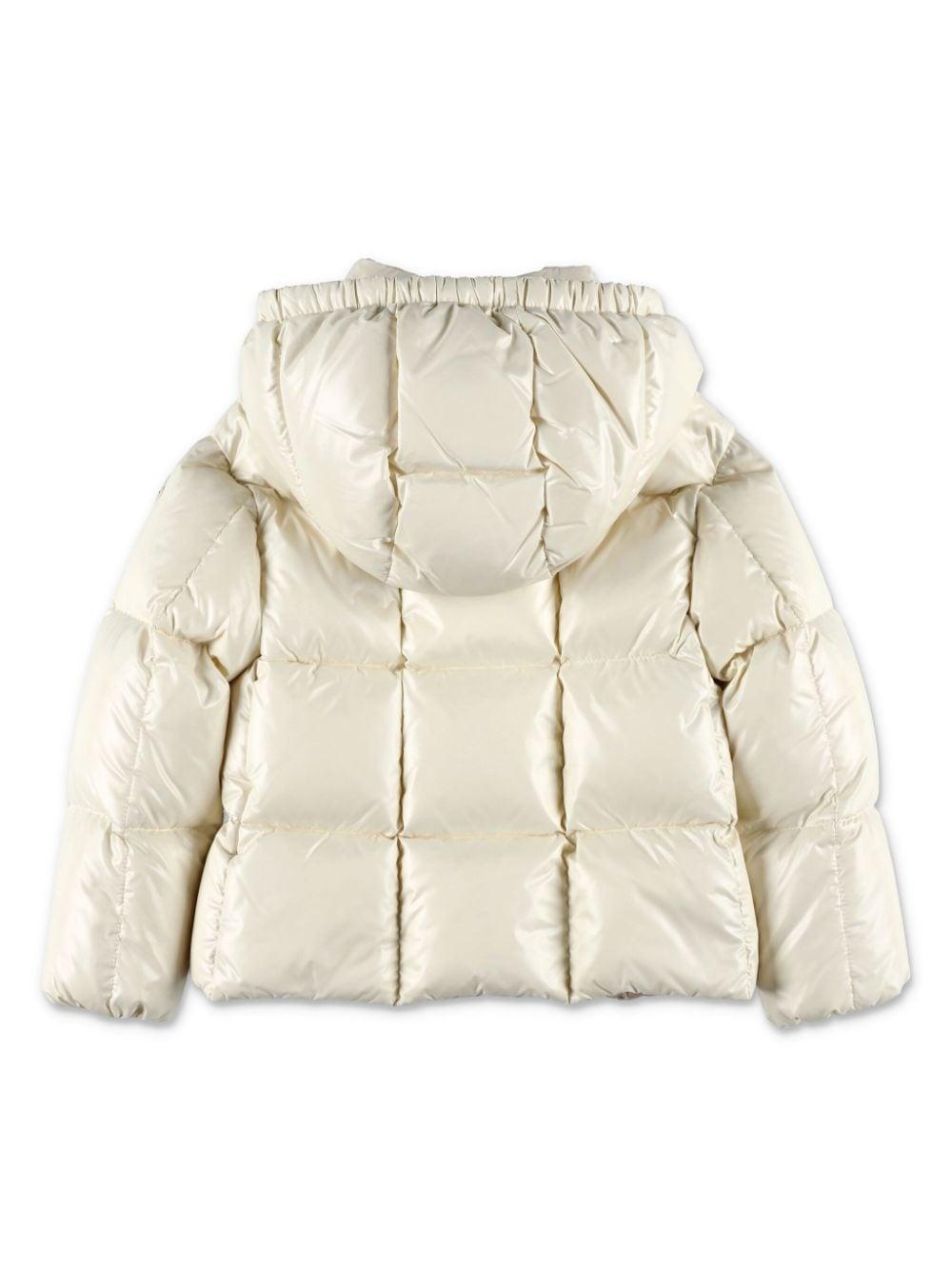 Piumino beige bambina