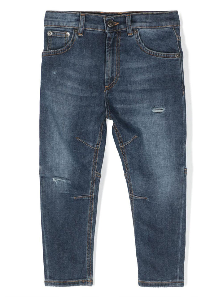 Pantaloni blu denim bambino