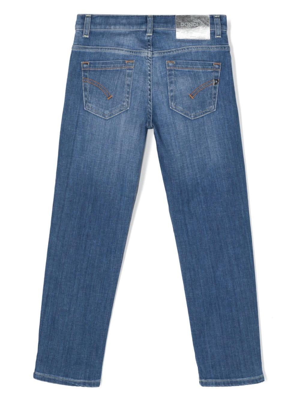 Jeans blu bambina