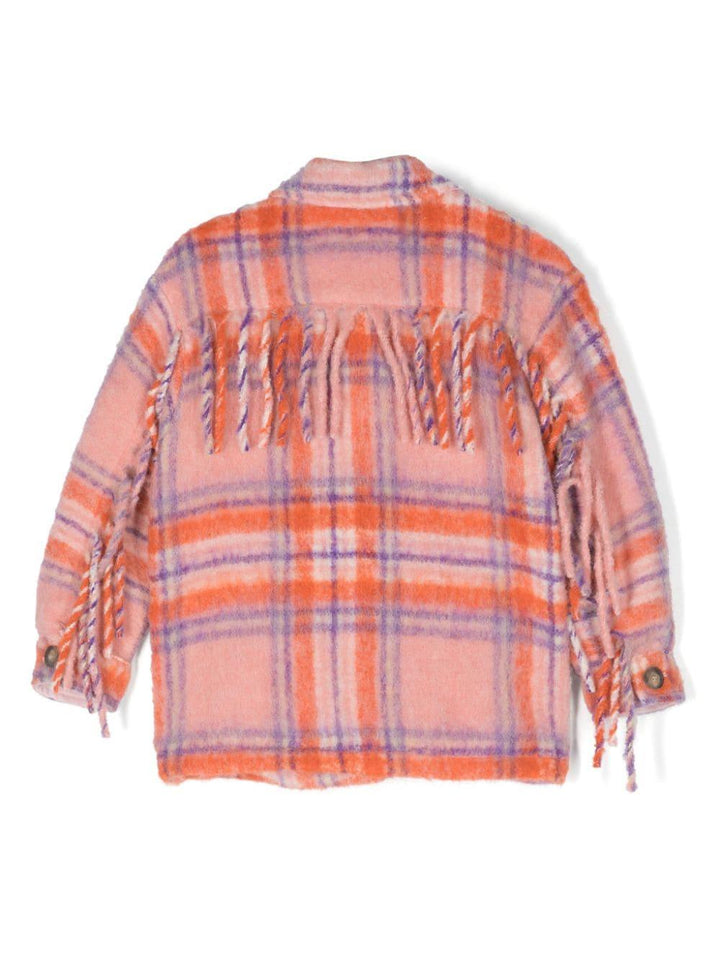 Giacca arancio bambina