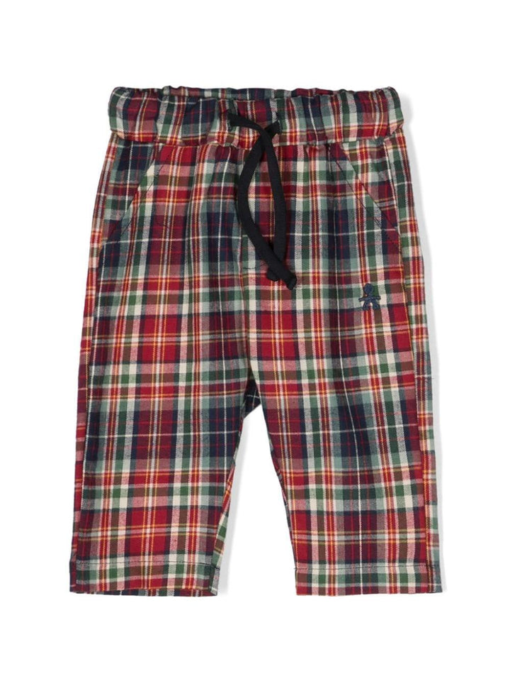 Pantaloni rossi neonato