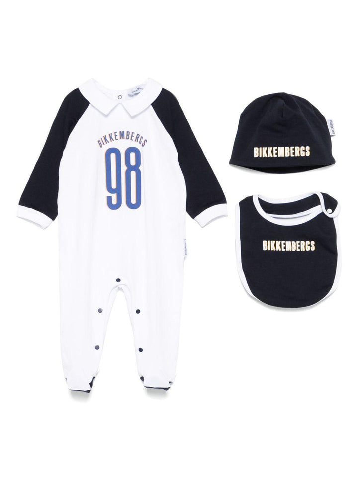 set tutina bianca neonato