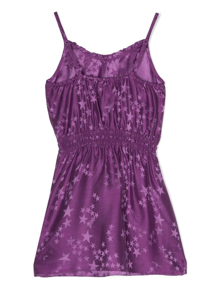 Abito bambina viola