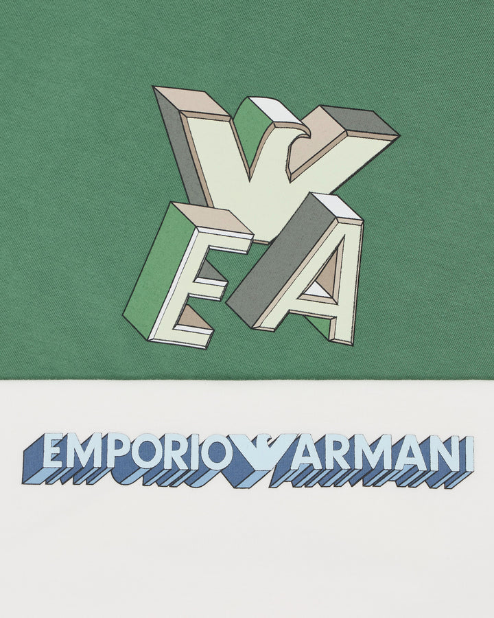 set  t-shirts bambino EB000318AF13913 M0011 EMPORIO ARMANI KIDS 