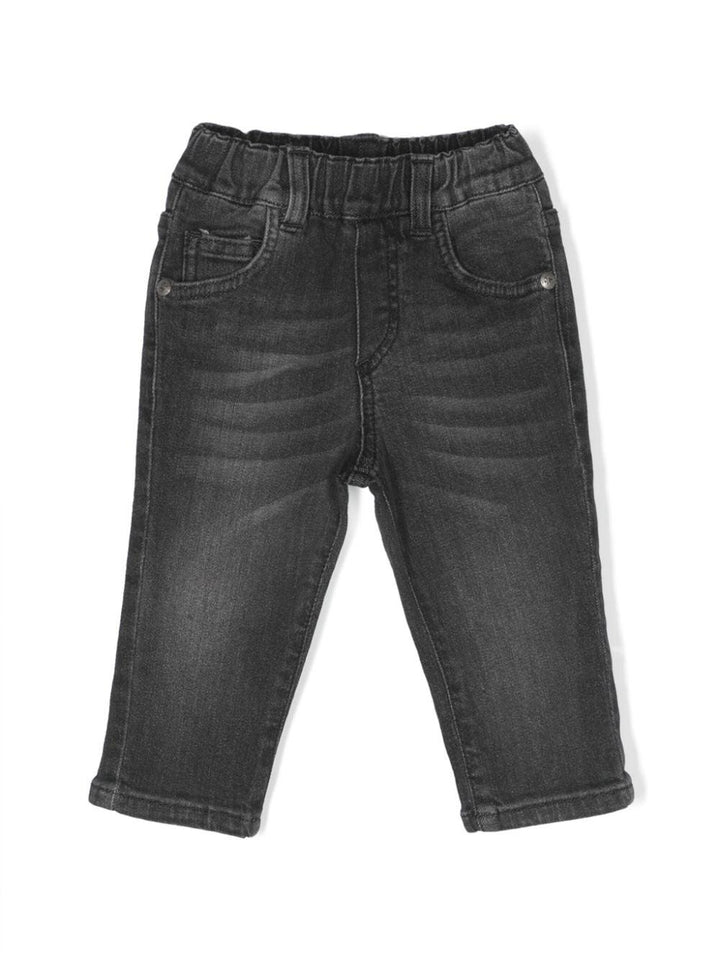 Jeans neri neonato unisex
