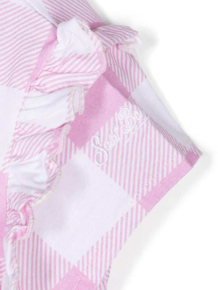 T-Shirt bianca/rosa bambina