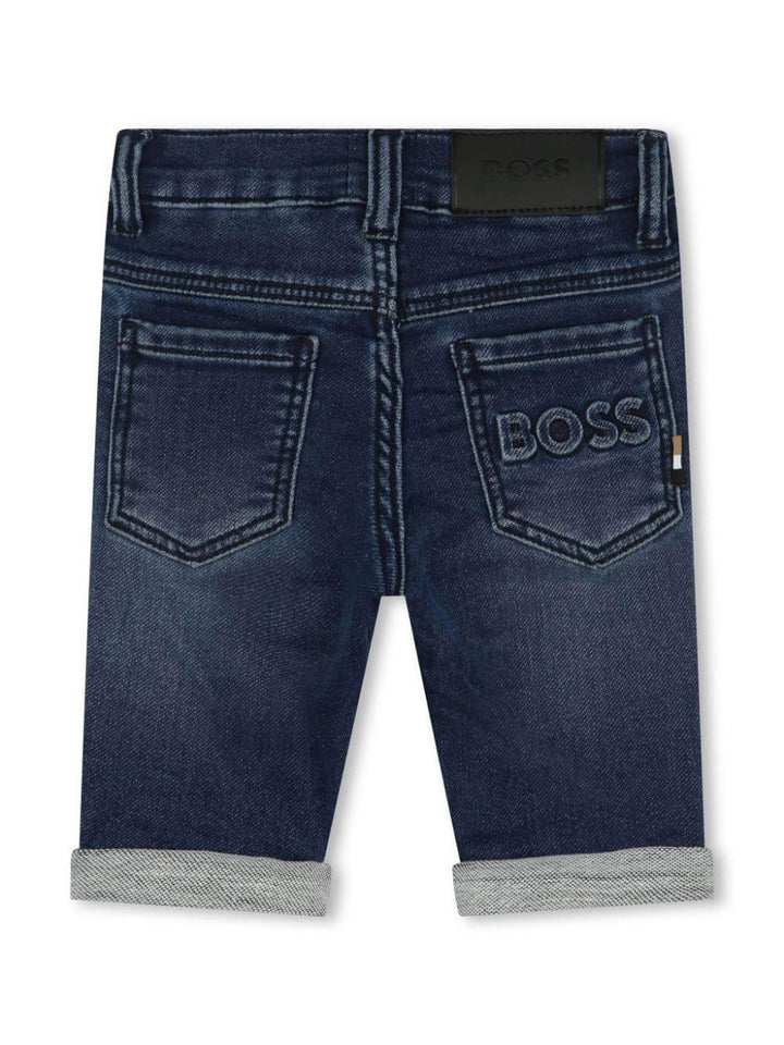 Jeans neonato blu