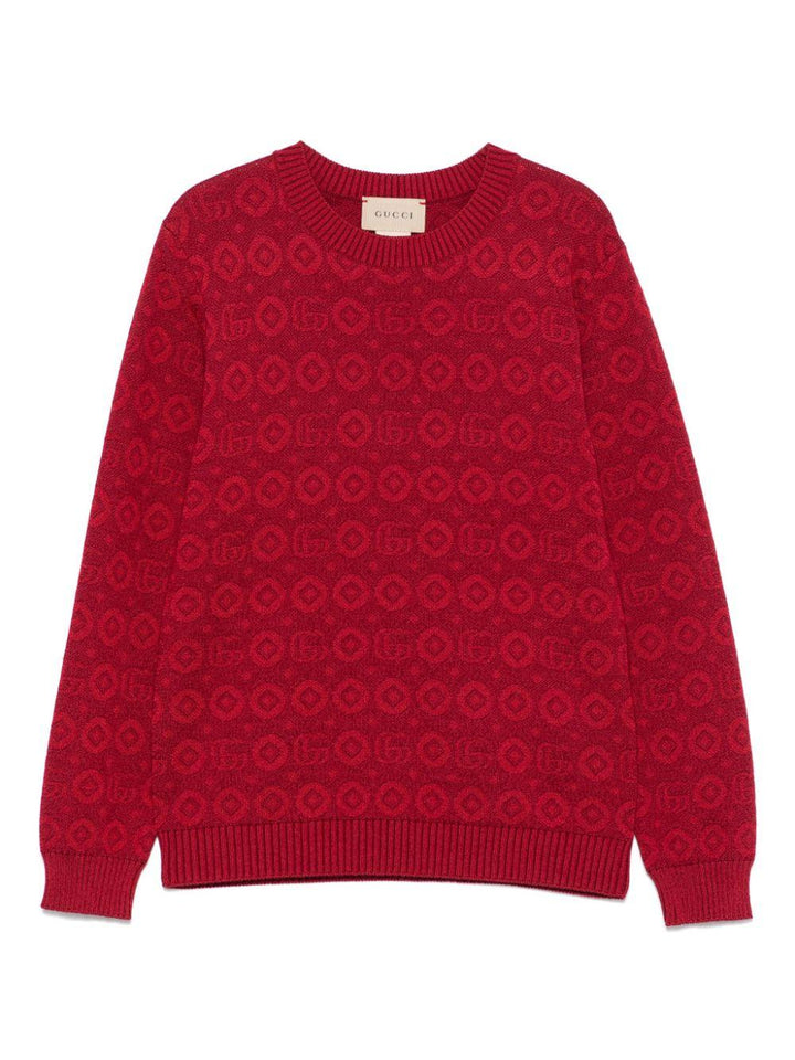 Maglione rosso bambino